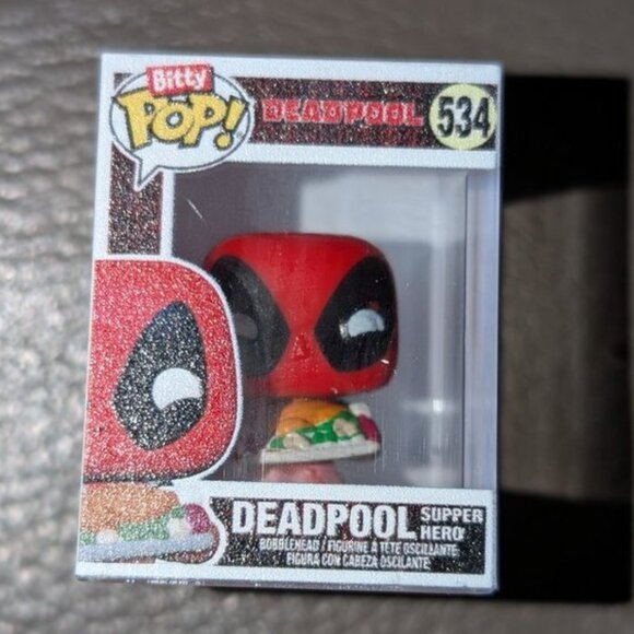 🐲3 FOR $9🦄 Funko Bitty POP #534 Marvel Deadpool Supper Hero Mini Figure Small - Picture 1 of 6